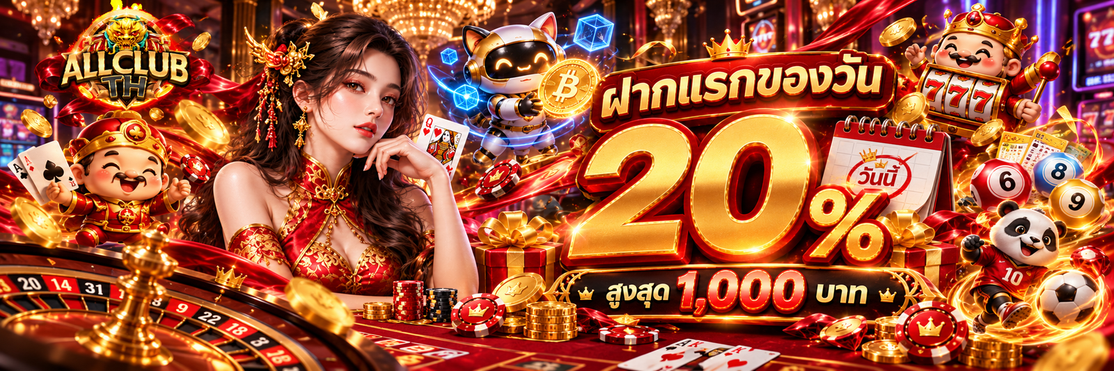โปรโมชั่นชวนเพื่อน ALLCLUBTH